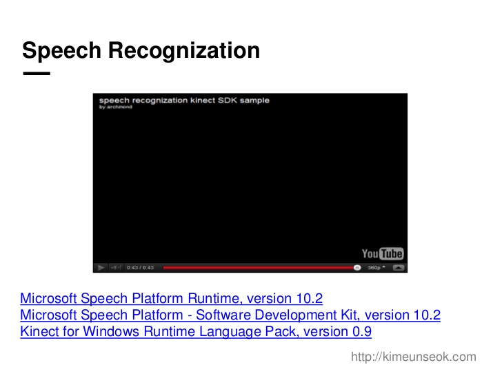 speech platform runtime